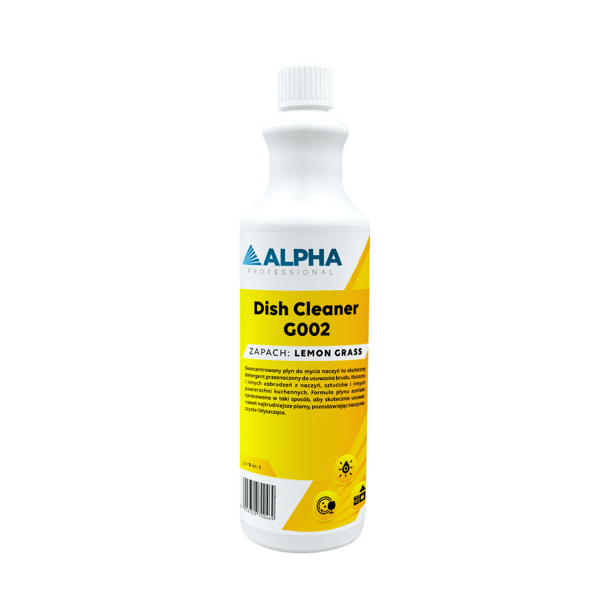 Alpha Dish Cleaner 1l Lemon Grass