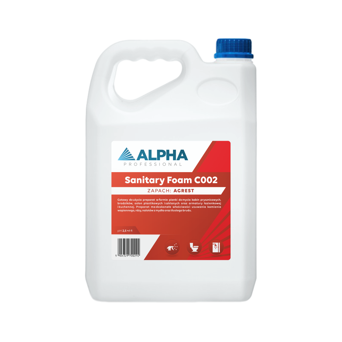 Alpha Sanitary Foam 5l